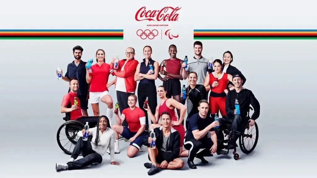 可口可乐公司巴黎奥运会主题发布